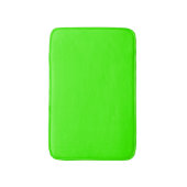 Tapis De Bain Arlequin Neon Vert Couleur Solide (Devant (Vertical))
