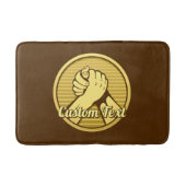 Tapis De Bain Arme de lutte Gold (Devant)