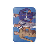 Tapis De Bain Armée, Marine et Marines (Devant (Vertical))
