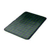 Tapis De Bain Armstrong tartan bleu et vert plaid (Angle)