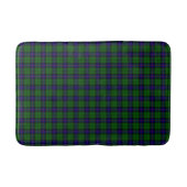 Tapis De Bain Armstrong tartan bleu et vert plaid (Devant)