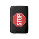 TAPIS DE BAIN ARRÊTER LE SIGNE (Devant (Vertical))