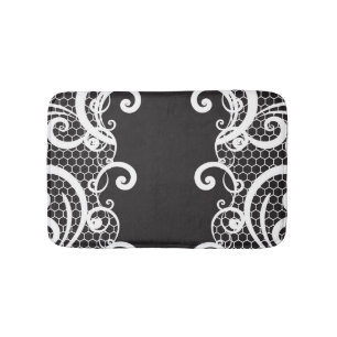 Tapis De Bain Arrière - plan 1 de dentelle