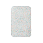 Tapis De Bain Arrière - plan abstrait avec de petites taches (Devant (Vertical))