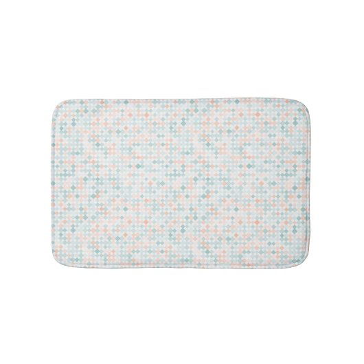Tapis De Bain Arrière - plan abstrait avec de petites taches (Devant)