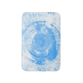 Tapis De Bain Arrière - plan bleu abstrait d'aquarelle, texture (Devant (Vertical))