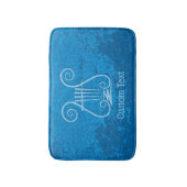 Tapis De Bain Arrière - plan Blue Lyre (Devant (Vertical))
