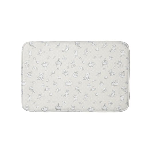 Tapis De Bain Arrière - plan de bébé (Devant)