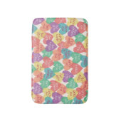 Tapis De Bain Arrière - plan de forme d'amour (Devant (Vertical))
