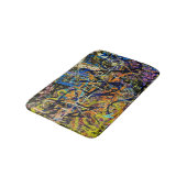 Tapis De Bain Arrière - plan de graffiti (Angle)