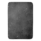 Tapis De Bain Arrière - plan de monocristolite noir (devant Vertical)