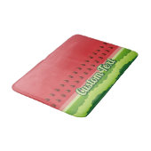 Tapis De Bain Arrière - plan de pastèque (Angle)