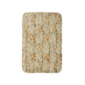 Tapis De Bain Arrière - plan de texture de paille naturelle (Devant (Vertical))