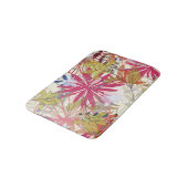 Tapis De Bain Arrière - plan floral 6 (Angle)