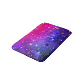 Tapis De Bain Arrière - plan rose brillant (Angle)
