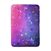 Tapis De Bain Arrière - plan rose brillant (Devant (Vertical))