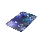 Tapis De Bain Arrière - plan spatial avec étoiles (Angle)