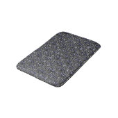 Tapis De Bain Arrosage sur métal gris bleu (Angle)