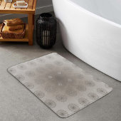 Tapis De Bain Art à motifs floraux de plage de sable