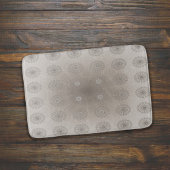 Tapis De Bain Art à motifs floraux de plage de sable