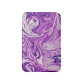 Tapis De Bain Art abstrait de lave fondue (Devant (Vertical))
