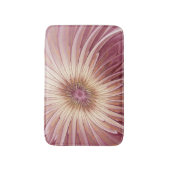 Tapis De Bain Art Abstrait Fractal Fleur & Tons de Bourgogne (Devant (Vertical))