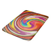 Tapis De Bain Art Abstrait Moderne Swirl #26 (Angle)