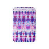 Tapis De Bain Art Abstrait rouge vif jaune (Devant (Vertical))