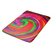 Tapis De Bain Art Abstrait Tourbillon Moderne #12 (Angle)