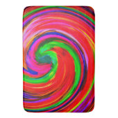 Tapis De Bain Art Abstrait Tourbillon Moderne #12 (devant Vertical)