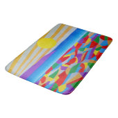 Tapis De Bain Art Acrylique Du Sable (Angle)