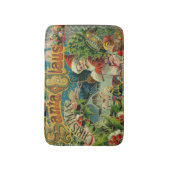 Tapis De Bain Art antique du Père Noël (Devant (Vertical))