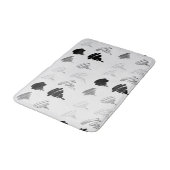 Tapis De Bain Art Brush Motif Bain Mat (Angle)