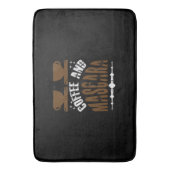 Tapis De Bain Art Coffee Café et Mascara (devant Vertical)