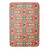 Tapis De Bain Art de fleurs abstrait boho (devant Vertical)