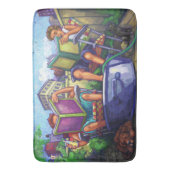 Tapis De Bain Art de lecture en été (devant Vertical)