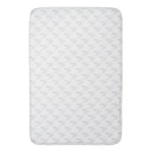 Tapis De Bain Art de ligne, Coquillage, Harpe (devant Vertical)