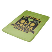 Tapis De Bain Art de mur d'huile d'olive italienne (Angle)