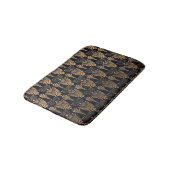 Tapis De Bain Art Déco Black Gold : Retro. (Angle)