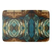 Tapis De Bain Art Déco inspiré Cubiste Abstrait 8 (Devant)