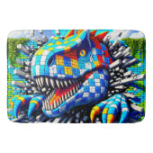 Tapis De Bain Art Dinosaur (Devant)
