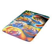 Tapis De Bain Art du chat (Angle)