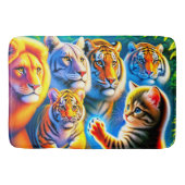 Tapis De Bain Art du chat (Devant)
