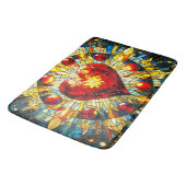 Tapis De Bain Art du coeur (Angle)