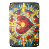 Tapis De Bain Art du coeur (devant Vertical)
