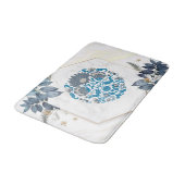 Tapis De Bain Art Floral, Cadre Floral (Angle)