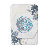 Tapis De Bain Art Floral, Cadre Floral (Devant (Vertical))