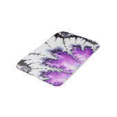 Tapis De Bain Art fractal à dégradé de couleurs moderne (Angle)