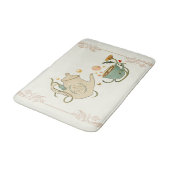 Tapis De Bain Art Graphique, Tea Time (Angle)