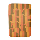 Tapis De Bain art les années 70 géométrique rétro super du milie (Devant (Vertical))